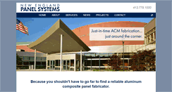 Desktop Screenshot of newenglandpanelsystems.com
